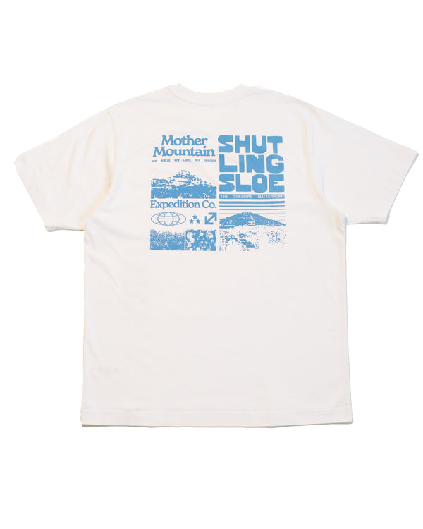 cheshire matterhorn, mother mountain expedition company base layer short sleeve tee white