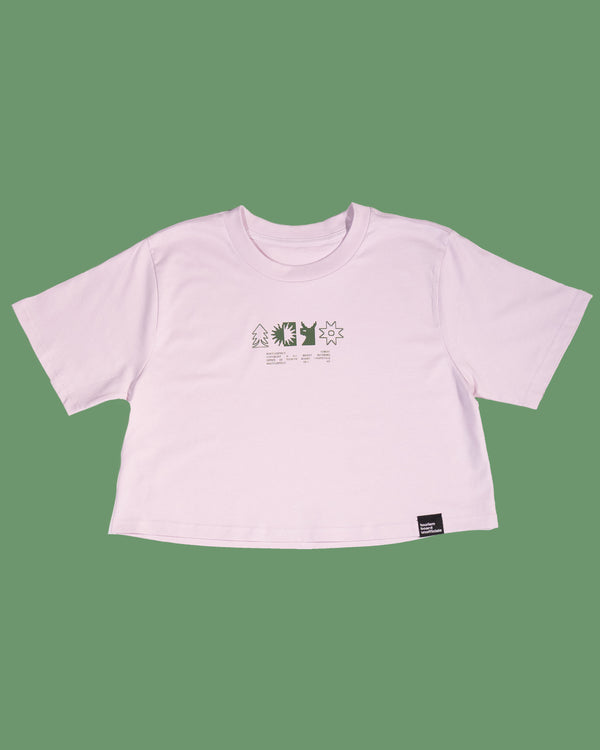 macclesfield forest crop tee orchid n green