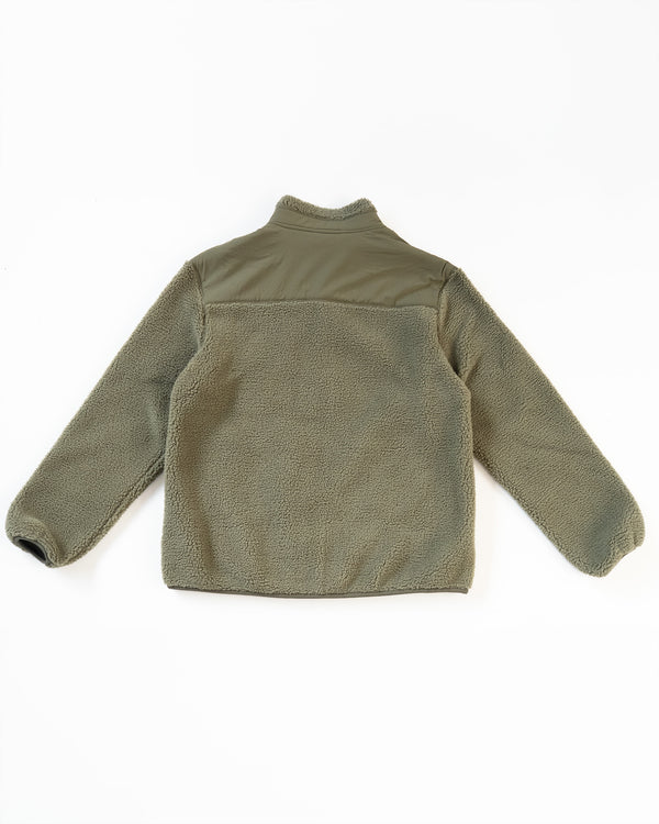 peak dstrct altitude sherpa fleece khaki