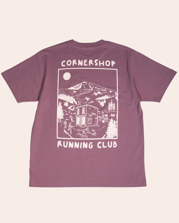 cornershop running club season 2 short sleeve heavyweight tee