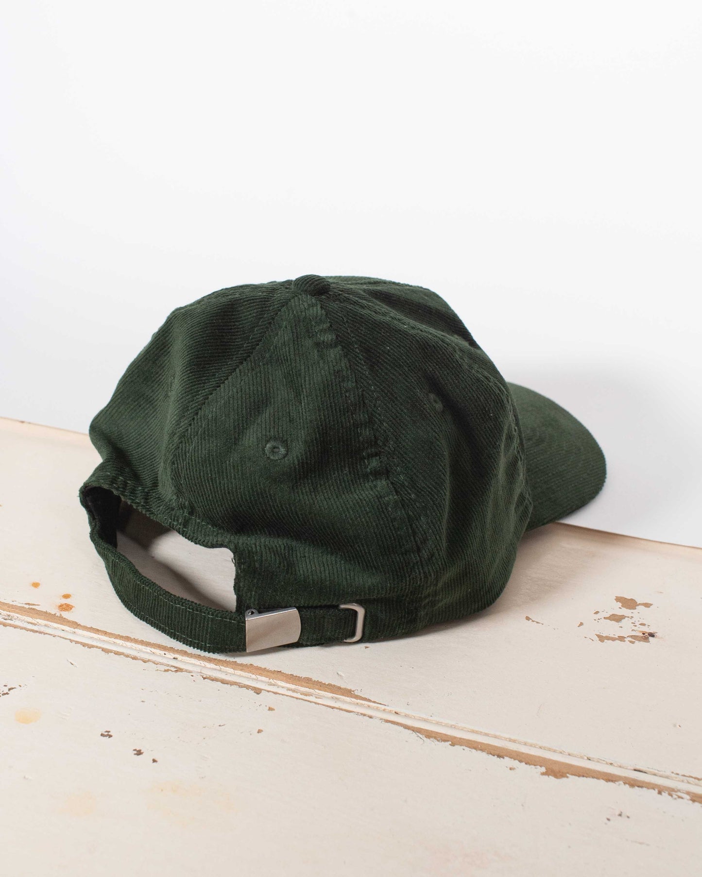 macclesfield forest cap - green corduroy limited ediçione