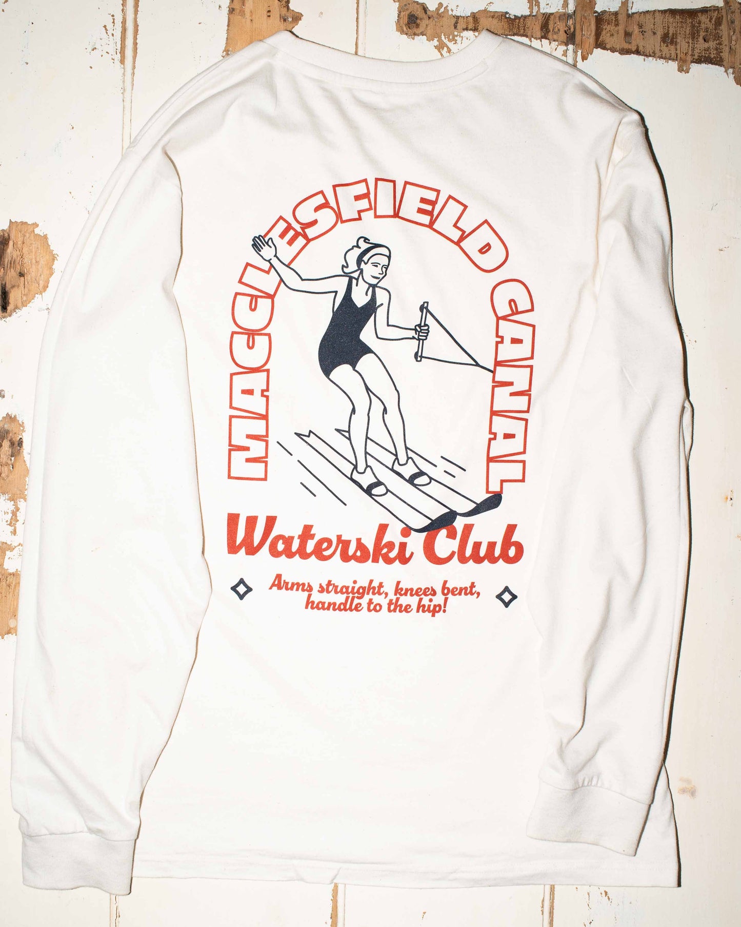 macclesfield canal waterski club long sleeve