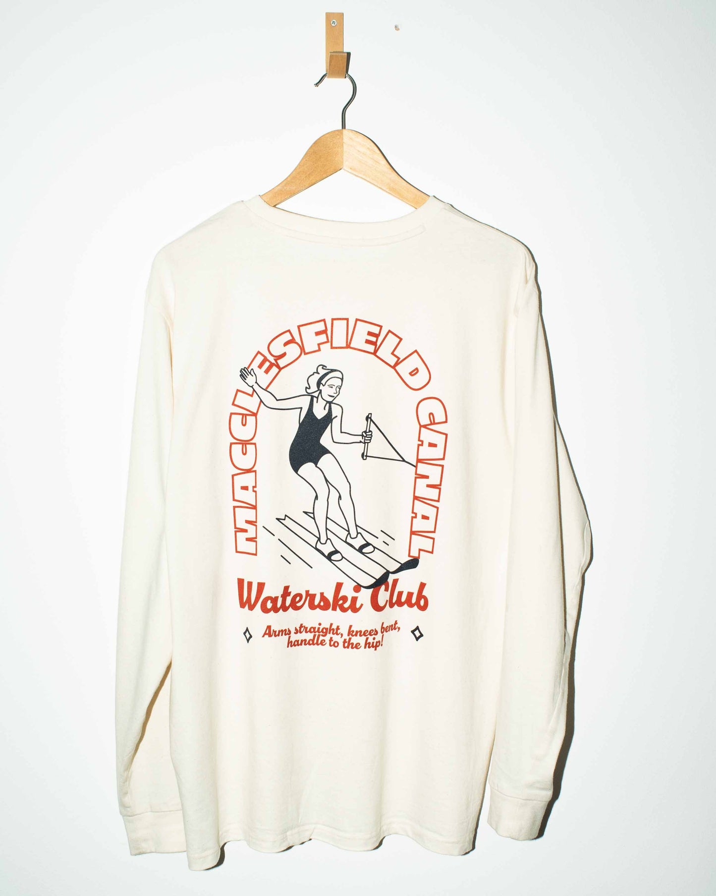 macclesfield canal waterski club long sleeve