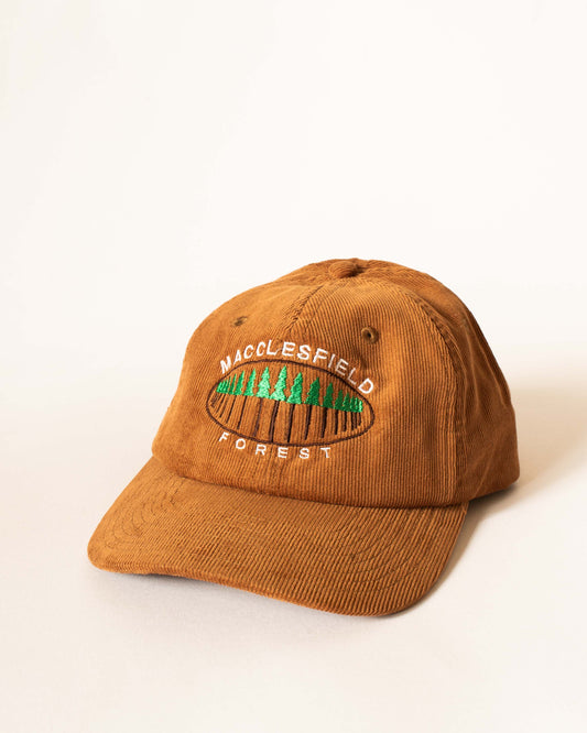 macclesfield forest cap - camel corduroy limited ediçione