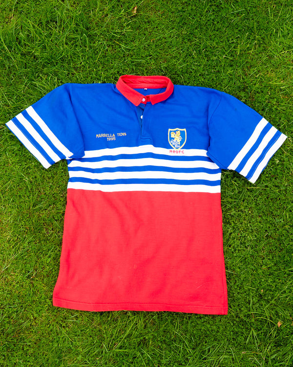 Marbella 10s 1995 MRUFC, the Doc Usher Memorial Shirt
