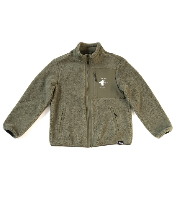 peak dstrct altitude sherpa fleece khaki